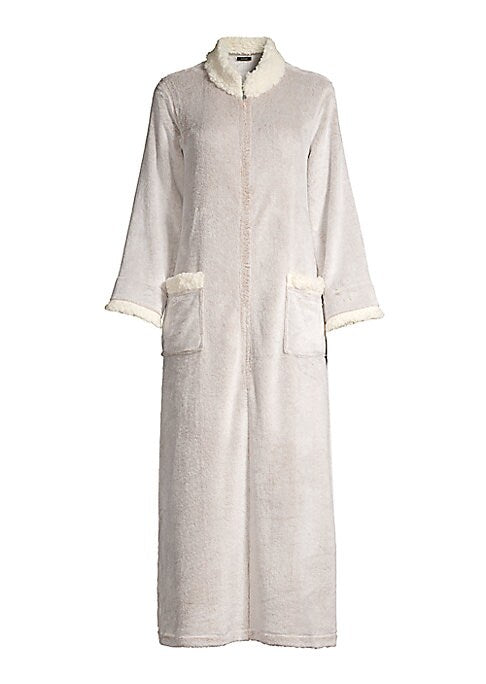 Plush Zip-Up Luxe Robe