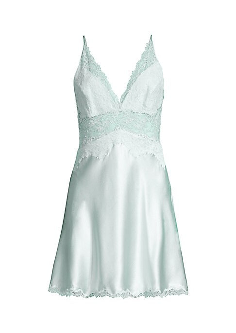 Luxe Lace Silk Chemise