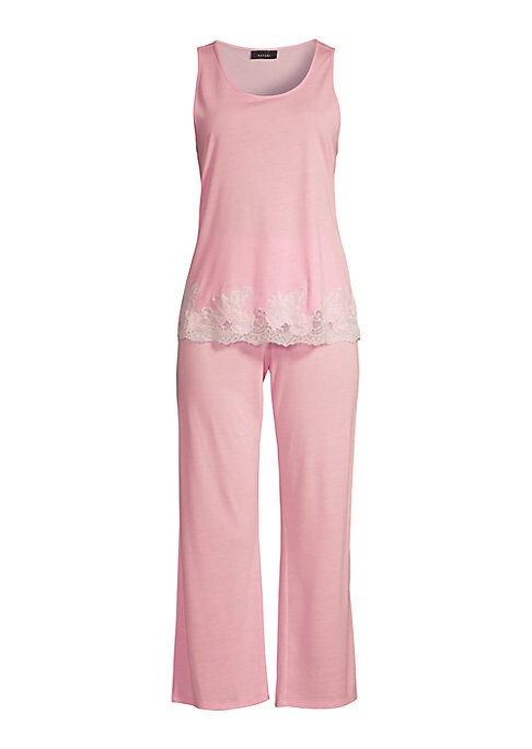 Elegant Lace Pajama Set