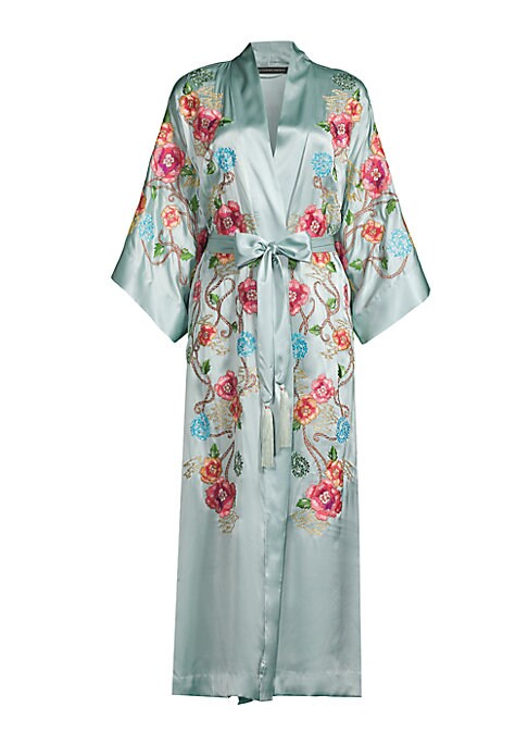 Floral Elegance Robe