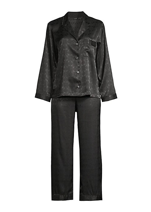 Geometric Luxe Pajama Set