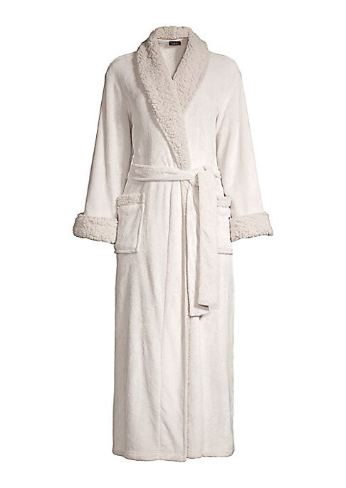 Cozy Midi Fur Robe