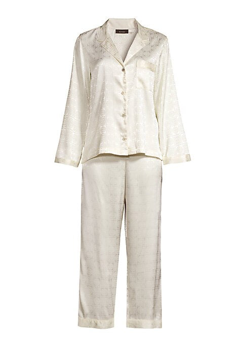 Geometric Luxe Pajama Set