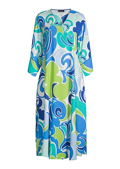 Bold Swirl Caftan
