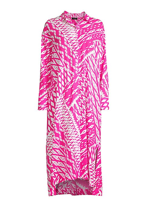 Geometric Cotton Sleepshirt