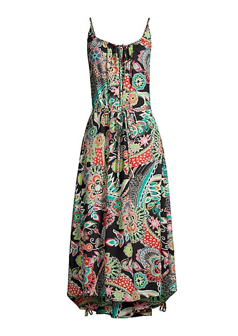 Vibrant Midi Dress Delight