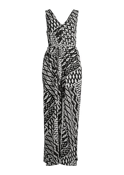 Geometric Summer Jumpsuit