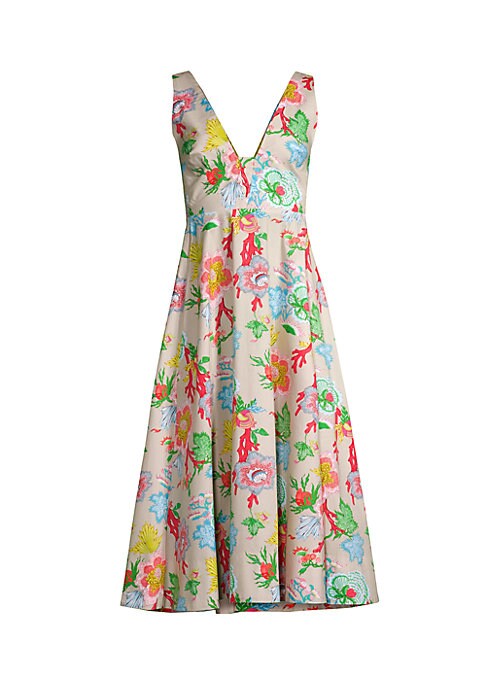 Floral Charm Midi Dress