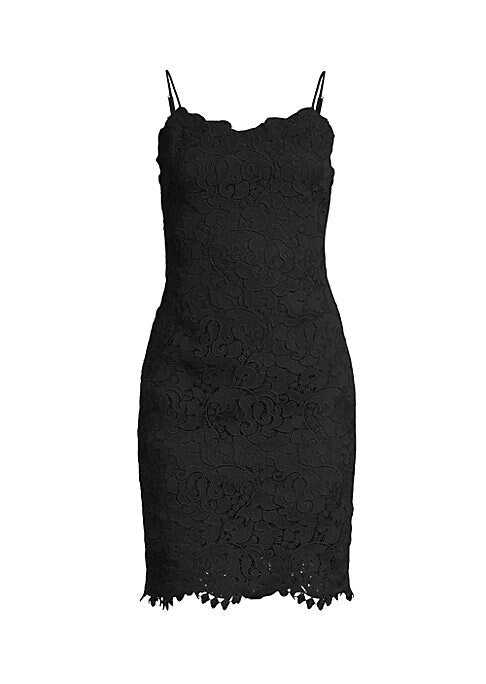 Lace Bodycon Mini Dress
