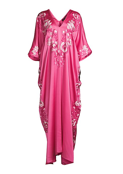 Radiant Silk Caftan