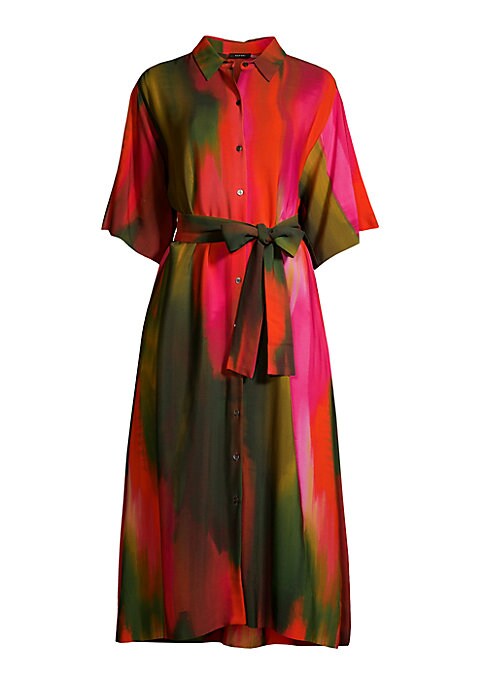 Gradient A-Line Dress