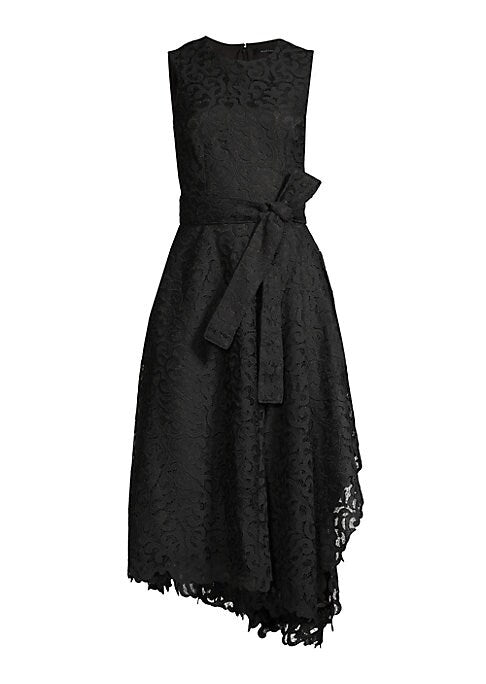 Lace Elegance Midi Dress