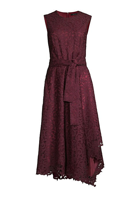 Lace Elegance Midi Dress
