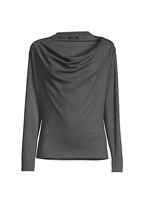 Soft Draped Neck Top