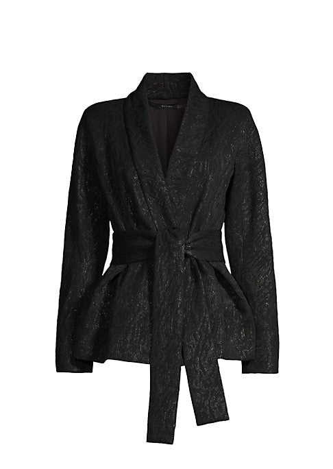Shimmering Peplum Jacket