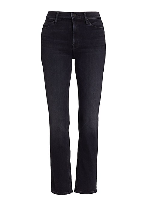 Mid-Rise Stretch Ankle Jeans