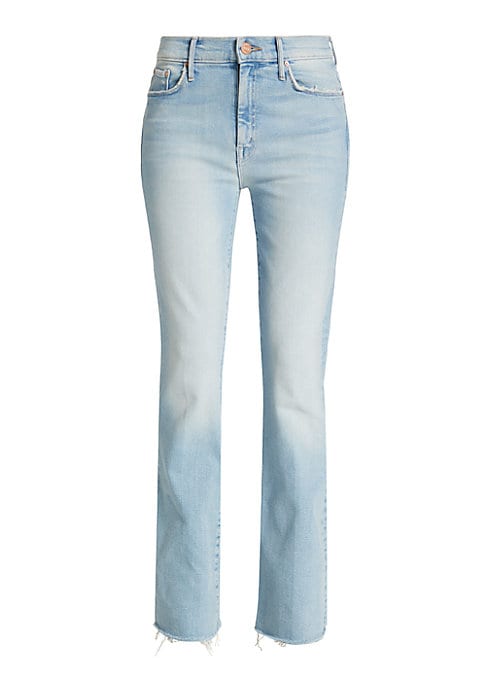 Frayed Flare Denim Pants