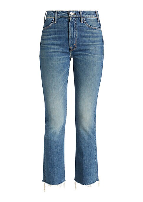 Flared High-Rise Denim Jeans