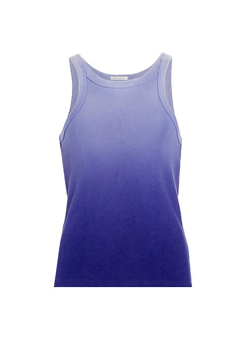 Ombre Ribbed Workout Tank