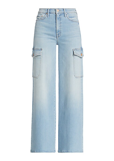 Hidden Utility Wide-Leg Jeans