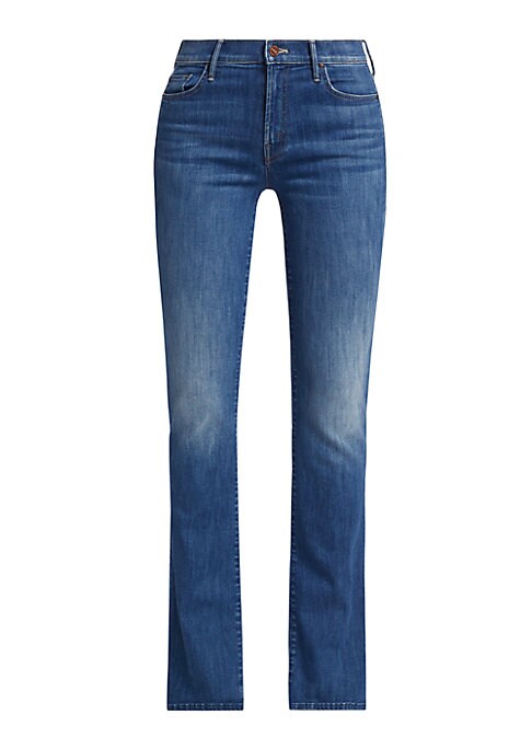 Mid-Rise Stretch Denim Jeans