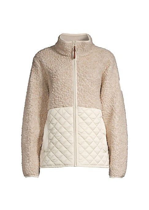 Cozy Quilted Fleece Jacket