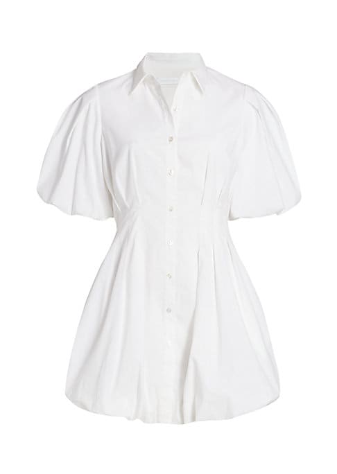 Puff-Sleeve Chic Dress