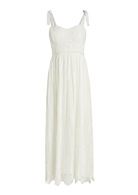 Sweetheart Lace Midi-Dress