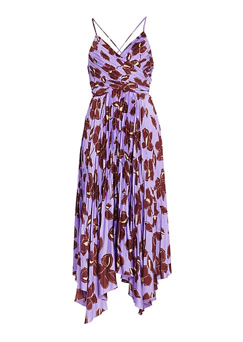 Floral Asymmetric Elegance