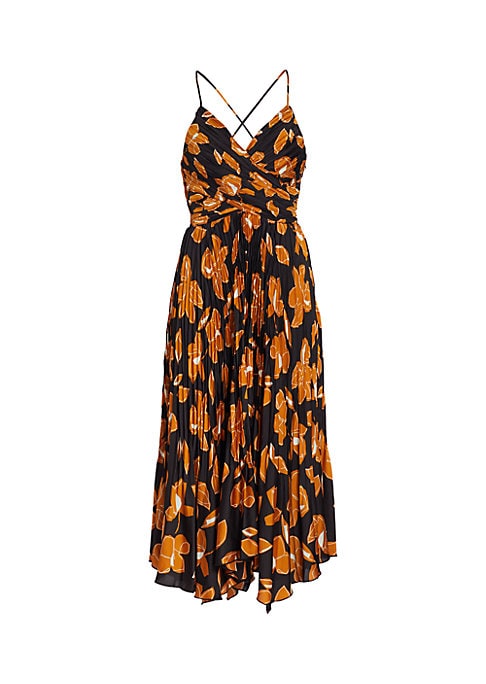 Floral Flow Midi Dress