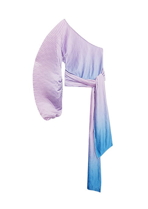 Ombre One-Sleeve Top