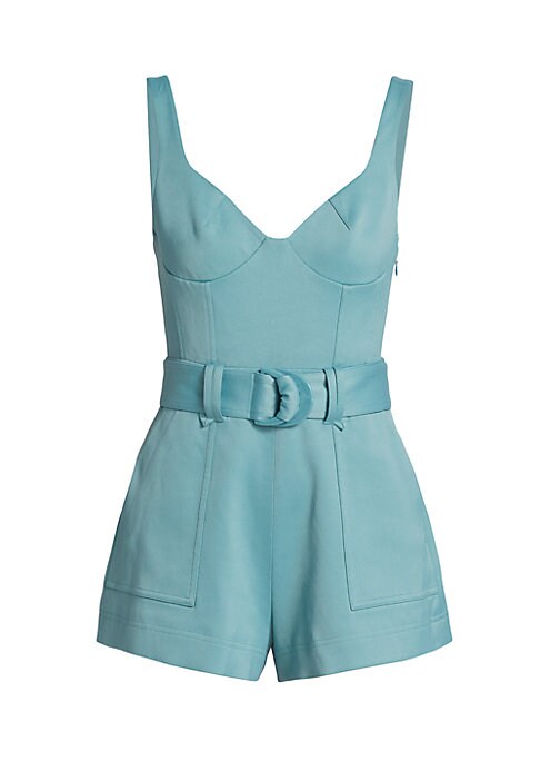Satin Chic Romper