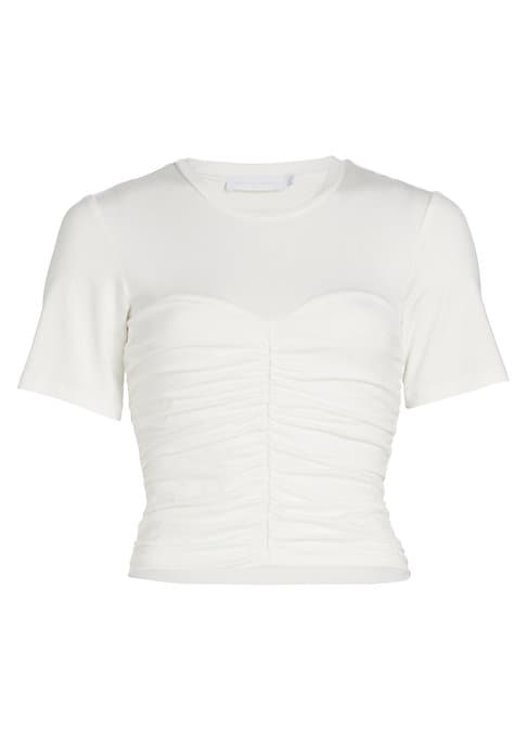 Chic Cropped Jersey Top
