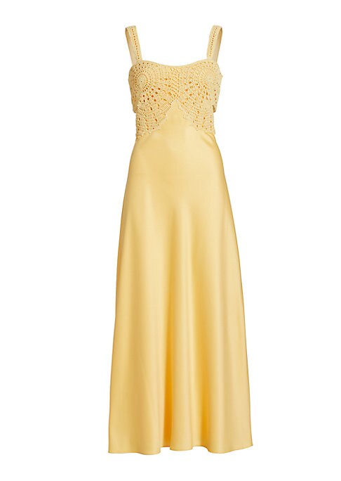 Fossil Crochet A-Line Dress