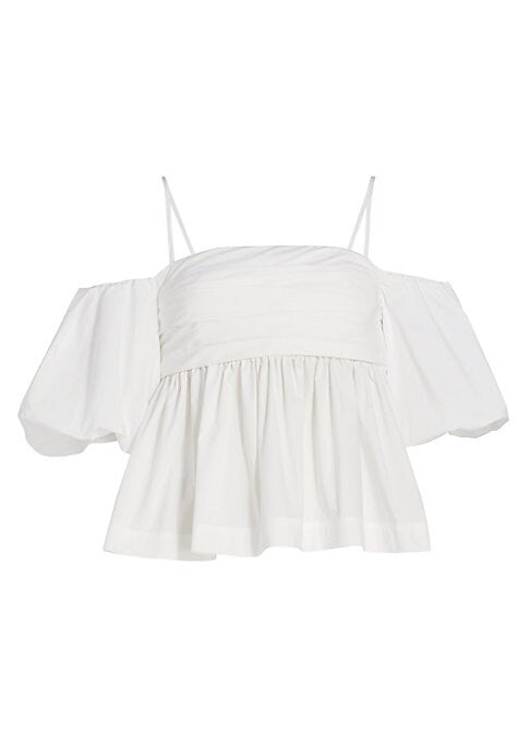 Puffed Elegance Top