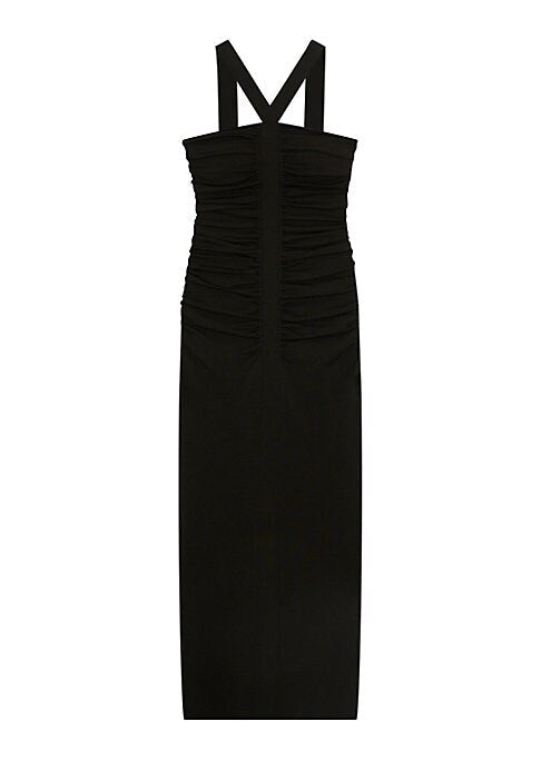 Halter Ruched Elegance Dress