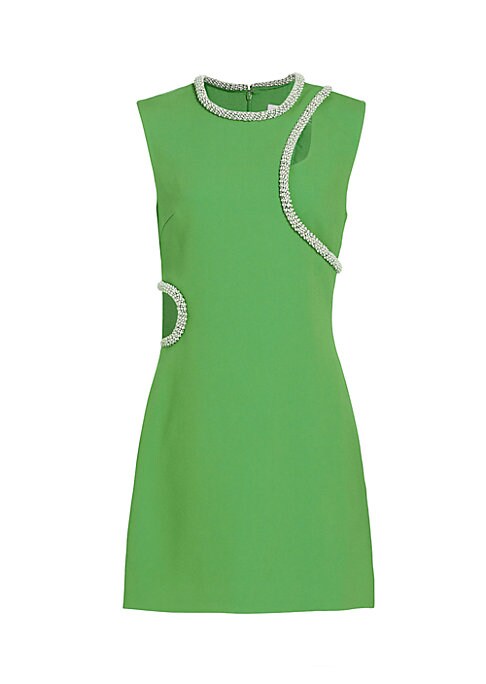 Beaded Mini Cutout Dress
