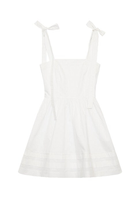 Strap-Up Flare Dress