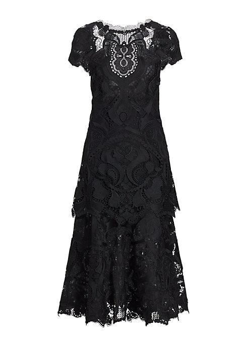 Lace Tiered Midi Delight