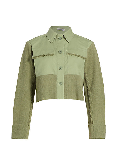 Chic Cropped Duo Jacket