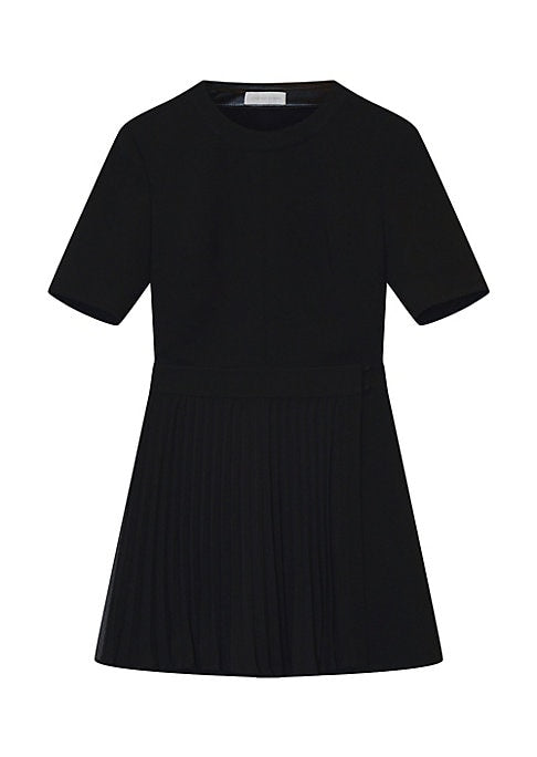 Pleated Elegance Minidress