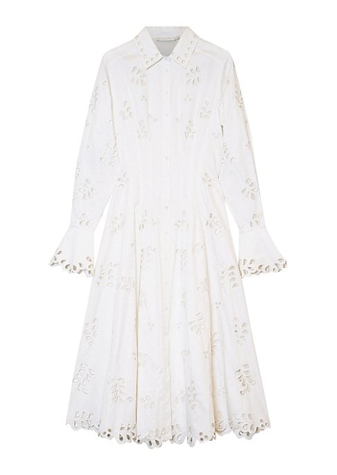 Eyelet Elegance Dress