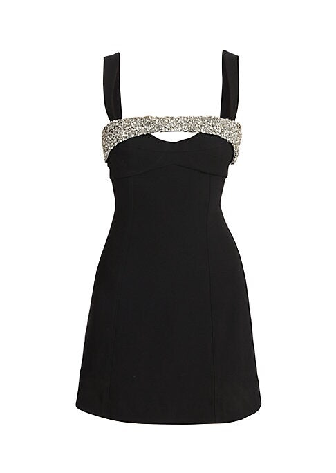 Sparkling Keyhole Mini Dress