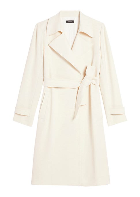 Sleek Cinched Trench