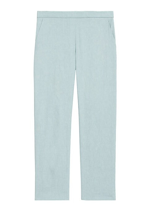 Chic Linen Crop Trousers