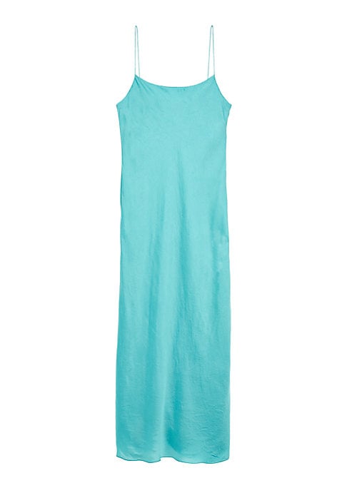 Sleek Midi Slip Dress