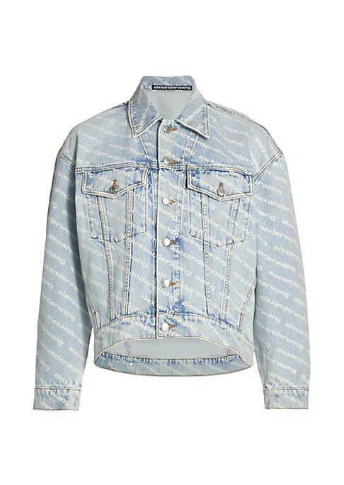 Retro Logo Denim Jacket