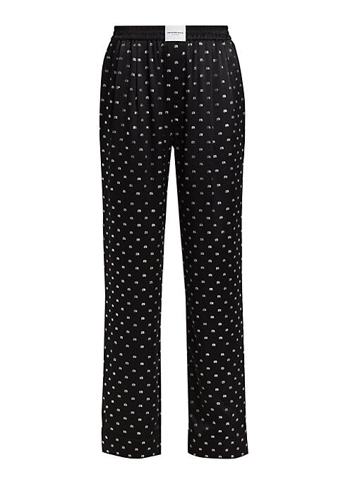 Sparkling Silk Pajama Pants