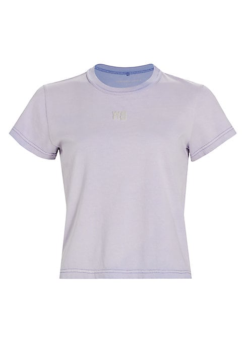Puffed Cotton Crew Tee