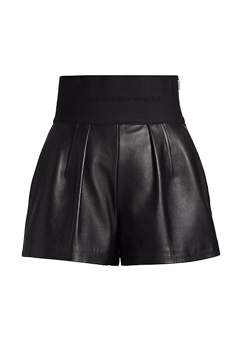 Luxurious Leather Shorts